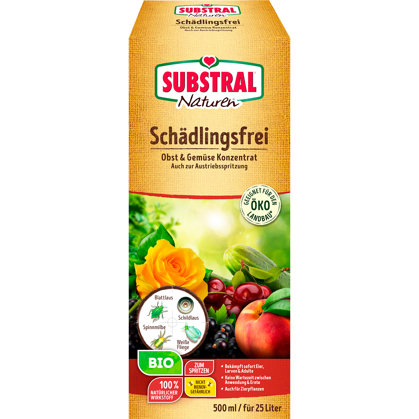 SUBSTRAL® Naturen® Bio Schädlingsfrei Obst & Gemüse Konzentrat