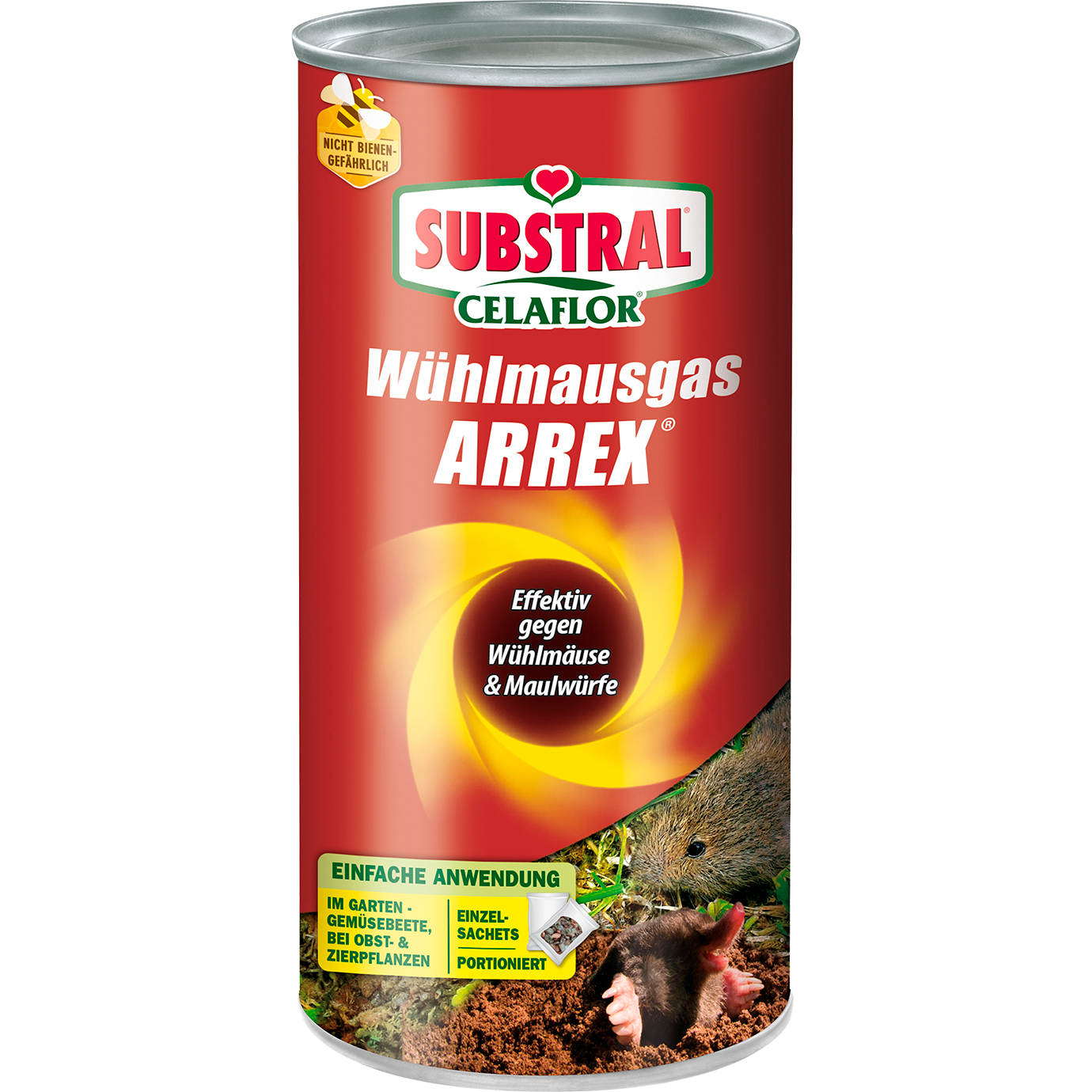 SUBSTRAL® Celaflor® Wühlmaus Gas Arrex