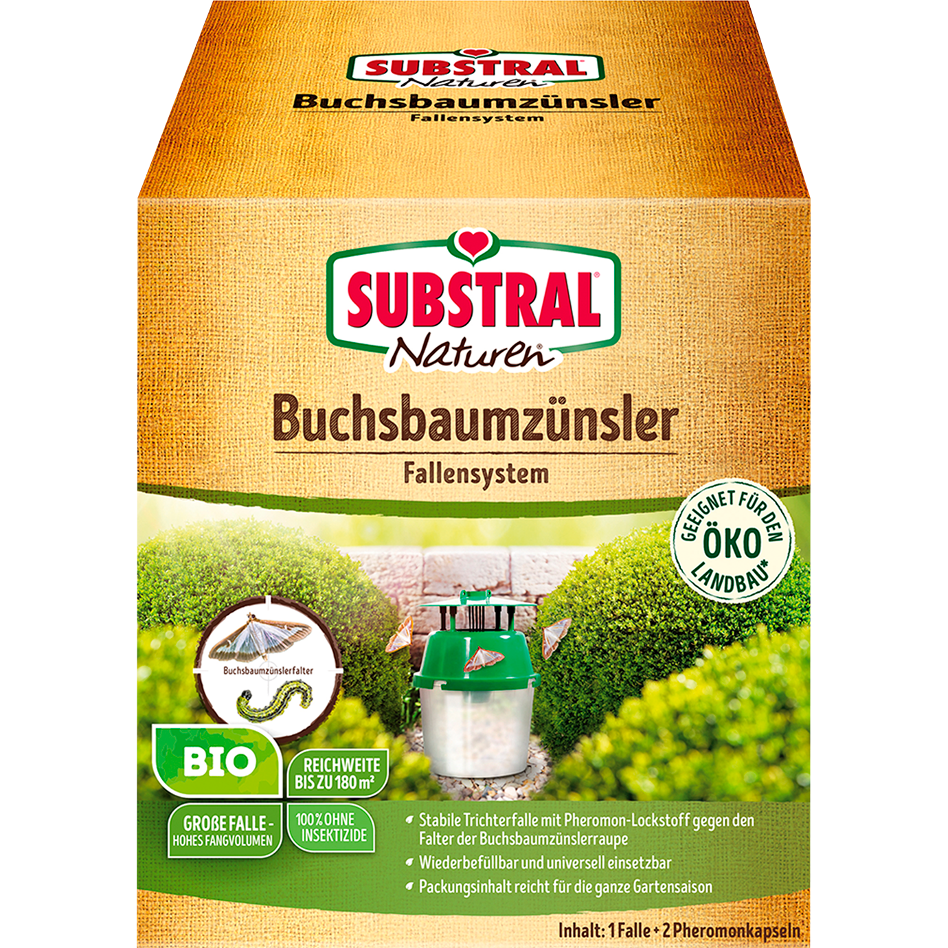 SUBSTRAL® Naturen® Buchsbaumzünsler Fallensystem